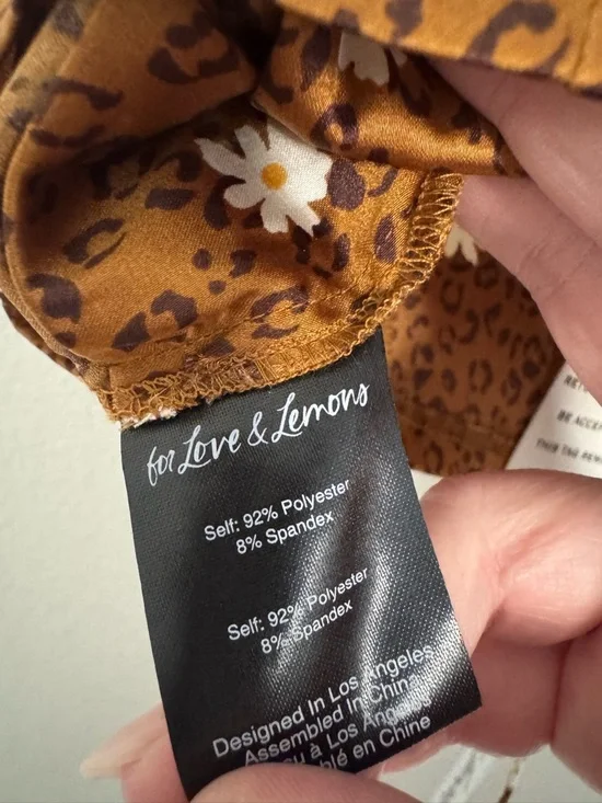 For Love & Lemons Tawny Crop Top - Picture 7 of 8